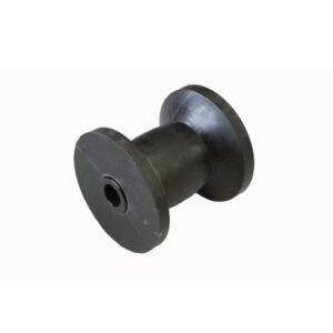 "Trailparts Keel Roller Mk2 Black: Durable and Reliable Boat Trailer Roller"