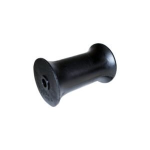 "Trailparts Keel Roller Mk5A Black: Durable and Reliable Boat Trailer Roller"