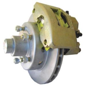 "DeeMaxx 1500kg Hyd Disc Brake Axle Kit with 1 Piece Vented Rotor/Hub"