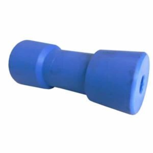 "Blue Poly/Nylon Keel Roller 100mm to 152mm | CM Trailers"