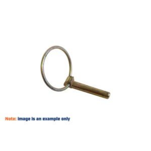 "11mm Zinc Plated Lynch Pin by Trailparts - Durable & Secure Fastening Solution"