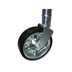 "Alko 628200 Jockey Wheel 200Mm with Small Swivel Bracket | Heavy Duty & Durable"