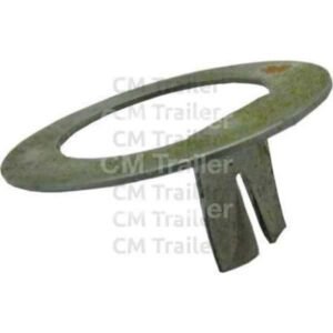 "Secure Your Trailer with Cm Trailers Axle Nut Lock Washer Keyed"