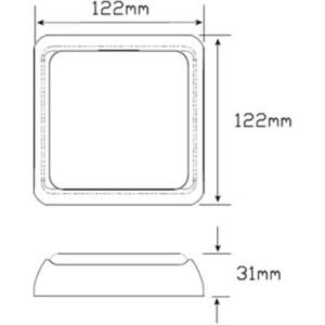 "12V/24V LED Stop/Tail/Indicator Light - Bright, Durable Autolamps"