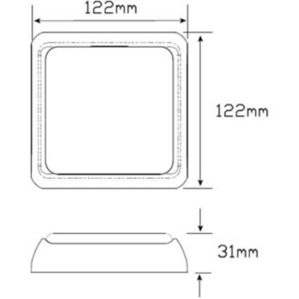 "12V/24V LED Stop/Tail/Indicator Light - Bright, Durable Autolamps"