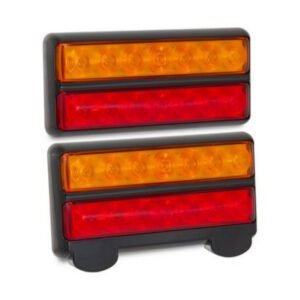 "207Barlp2 Stop/Tail/Indicator/Licence Combination Lamp: Bright LED Autolamps for Maximum Visibility"