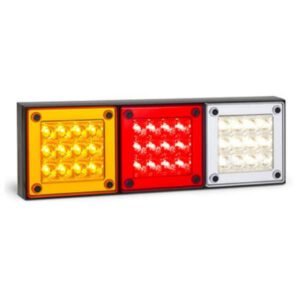 "LED Autolamps 280ARWM 12/24V 280 Mini Jumbo Stop/Tail/Indicator/Reverse LED Lights"