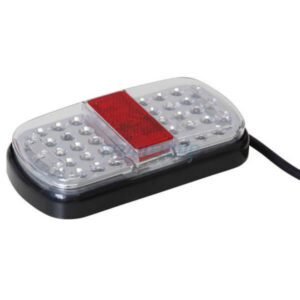 "Trailparts LED Lamp - 160x80mm, 10-30V, L/H, 8M Cables - Brighten Your Path!"