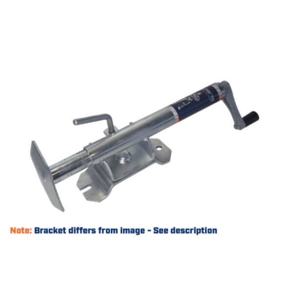 "Heavy-Duty 800Kg Jockey Stand with U-Bolt Mount - Trailparts 440Mm High"