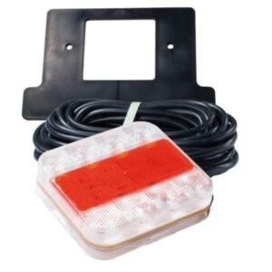 "Ark 6M Cable Combo Pack 100mm X 90mm Slimline LED Rear Lamp - Perfect for Lighting Up Your Home!"