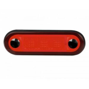 "12V Red Lens Hella Narrow Rim Rectangular Lamp - Brighten Up Your Space!"