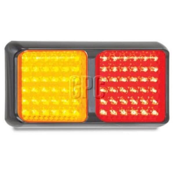 "Led Autolamps 80Barm Double Series Stop/Tail/Indicator Combination Lamp – Multivolt: Bright, Durable & Multivoltage"