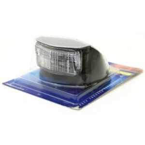 Narva 91666 9-33V 3 L.E.D Licence Plate Lamp in Black Housing & 0.5M Cable