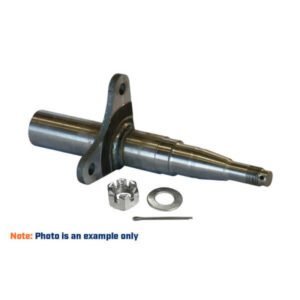 "Heavy Duty Trailparts Stub Axle 39mm for 260mm Discs - 1500kg/pr 7/16" Holes"