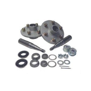 "1750kg Hub Stub Set 6x5 1/2" 39mm Stub End - Trailparts"