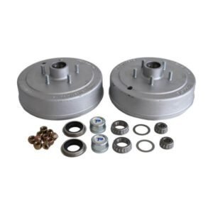 "Trailparts 10" Drum Hub Kit 1500kg 5x4 1/2" - Heavy Duty Axle Hubs for Off-Road Vehicles